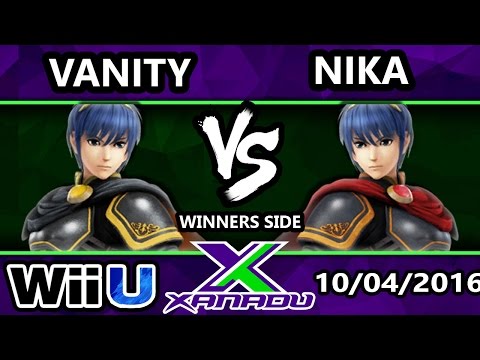 S@X 170 - Vanity (Marth) Vs. Nika (Marth) SSB4 Tournament - Smash Wii U - Smash 4