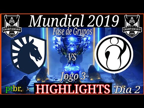 Mundial 2019 Fase de Grupos TL vs IG highlights do jogo 3.
