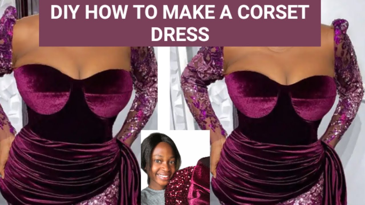 Watch video HOW TO MAKE A CORSET TOP DRESS| CUTTING AND STITCHING | STRAPLESS BUSTIER TOP. Now HOW TO MAKE A CORSET TOP DRESS| CUTTING AND STITCHING | STRAPLESS BUSTIER TOP.