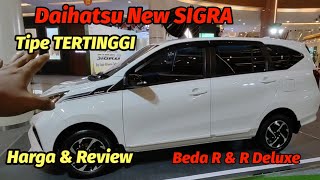 Download lagu DAIHATSU SIGRA Tipe R TERTINGGI || 1.2 R Deluxe || Matic & Manual AT/MT Harga & Review | Baru #sigra mp3