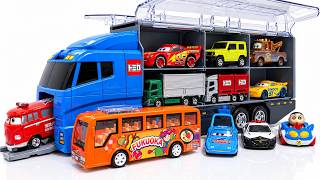 Download lagu 🚜 Learn Work Vehicles with Tomica Mini Cars! 🚒 | Construction Trucks & Driving Challenge mp3