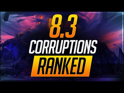 Best Corruptions for PvP in BfA Patch 8.3
