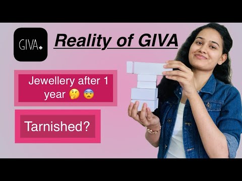 GIVA Silver Jewellery Collection | After 1 year of use | #giva ❤️