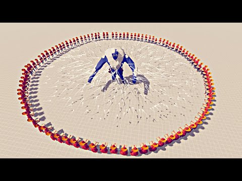 100x DIVINE ARBITER vs LEGACY FACTION - Totally Accurate Battle Simulator TABS