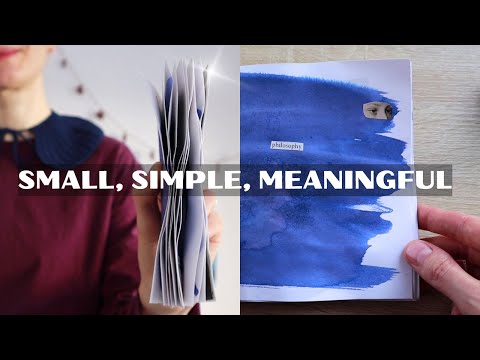 Intuitive art journaling for overthinkers