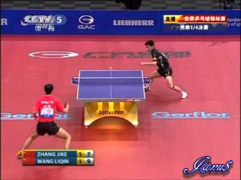 WTTC (ms-qf): ZHANG Jike - WANG Liqin [Source: CCTV***] (Full Match|Short Form)