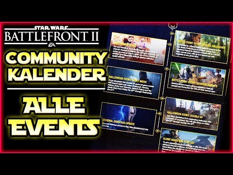 Das kommt alles im Oktober! Kalender voller Events und Überraschungen! - Star Wars Battlefront 2