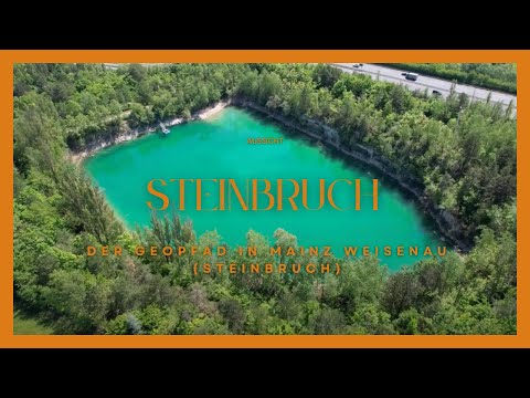 Der Geopfad in Mainz Weisenau (Steinbruch)