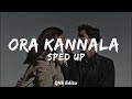 Ora Kannala Sped Up Lyrics TamilTrendingSong Tamilremix TeluguTrending Grove YT0