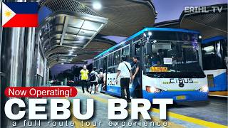 Cebu BRT Now Operating! Full Route Tour from Il Corso SRP to Cebu IT Park | March 2026 Update