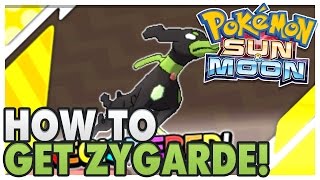 Pokemon Sun and Moon | How To Get Zygarde!