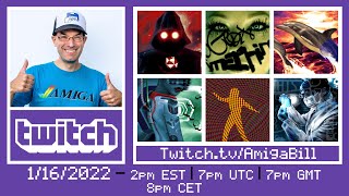 1/16/2022 Commodore Amiga - The Amiga Demoscene with Guests Sir Garbagetruck and Franky