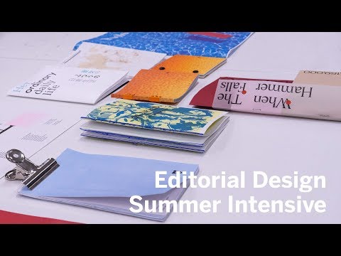 Editorial Design Summer Intensive