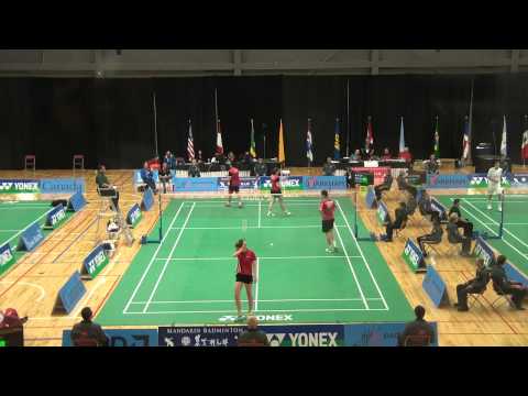 2014 Pan Am Champs (GP) - XD SF - Ng/Bruce [CAN] vs Corpancho/Zornoza [PER] - Pt 1