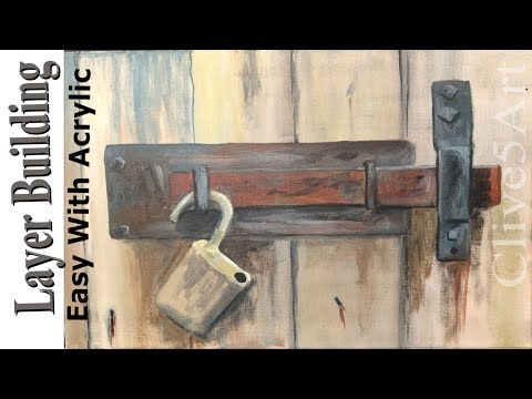 , title : 'Layer Building technique for acrylic made easy'