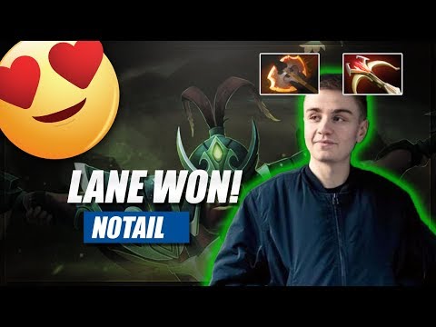 N0tail Ember Spirit lane won! | Dota Insane Gameplay