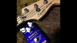 Video thumbnail for Mad Professor Blueberry Bass Overdrive Demo by thejay (Big Battle Bear)