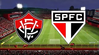 AO VIVO - JOGO DO SÃO PAULO - VITÓRIA x SÃO PAULO - CAMPEONATO BRASILEIRO 2025