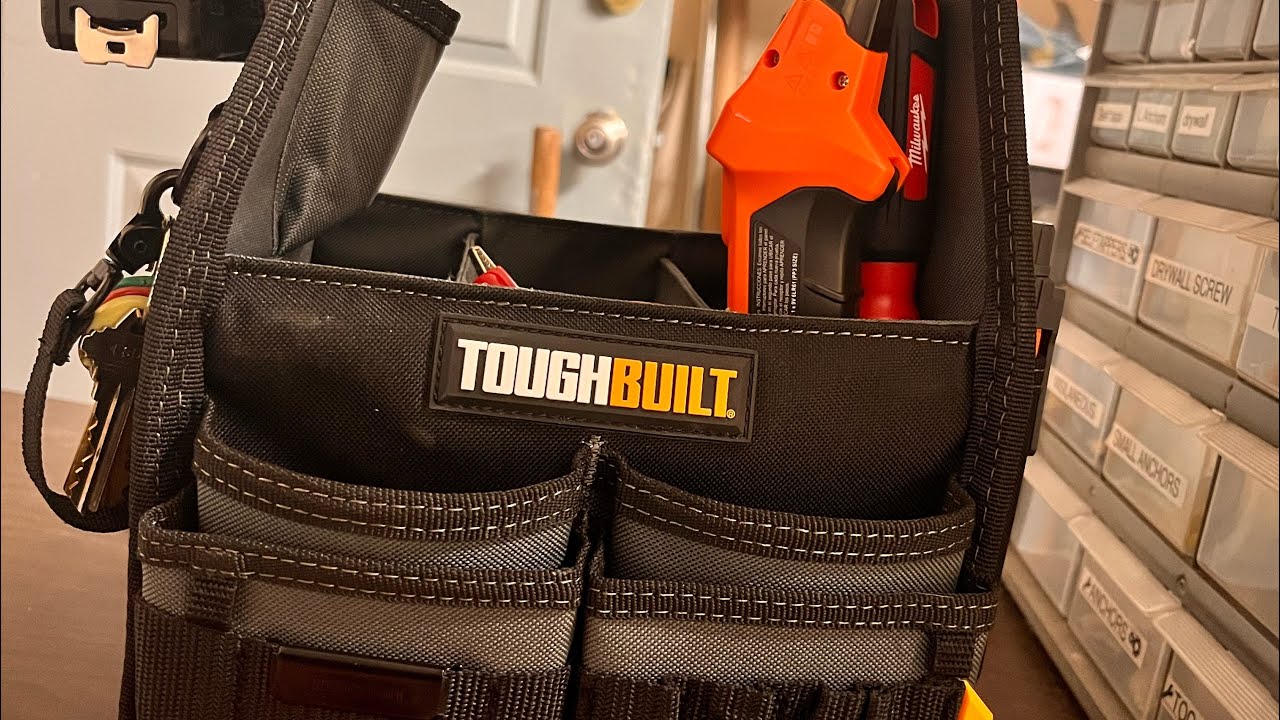 ToughBuilt 8 inch tote bag #toughbuilt #toolbag #totebag  #inspector @ToughBuilt