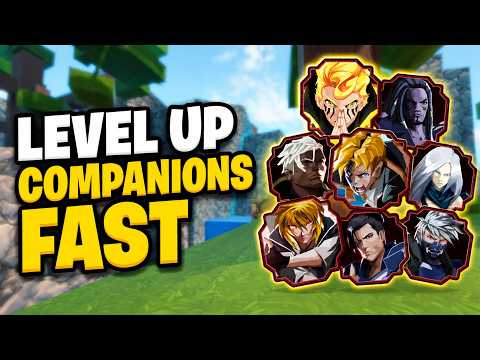 How to LEVEL UP COMPANIONS FAST in SHINDO LIFE Roblox