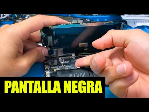 iPhone black screen or black on with no image, no image, and no power on #jhonatanHerrera