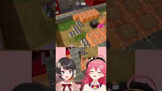 小学生レベルの泥試合【ホロライブ切り抜き】 #vtuber #切り抜き #さくらみこ