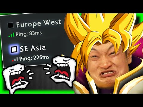 So I Tried DOTA 2 in SEA SERVERS