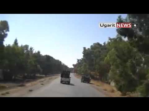 التصدي للطيران الحربي في ريف حلب الغربي في محافظة حلب