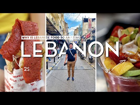 Is LEBANON street food really that GOOD? 24 HOURS lebanese food tour in Beirut!!