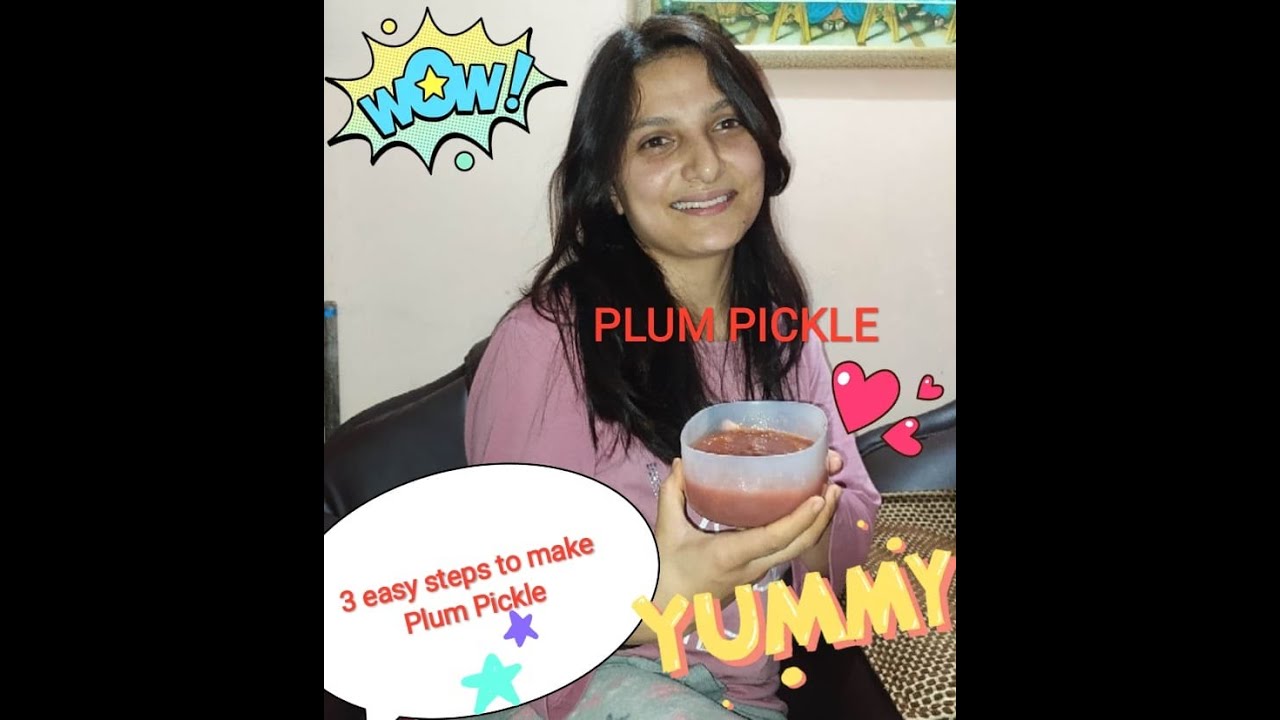 3 easy steps to make Plum pickle | good for health | delicious | yummy | 3 Precious Jewels
