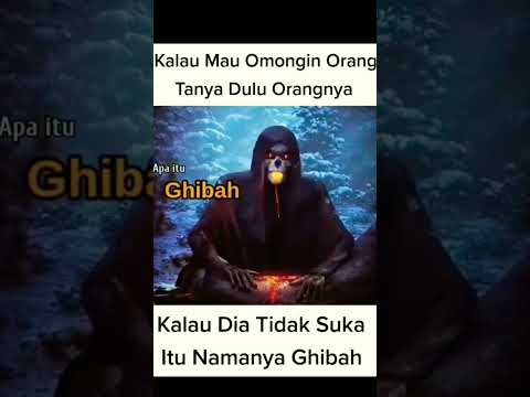 Apa itu GHIBAH ? 😨 #shorts_ #quoteislami #ghibah