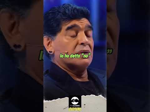 Maradona: "Perché ho lasciato il Barcellona per il Napoli" #maradona #intervista #shorts #napoli
