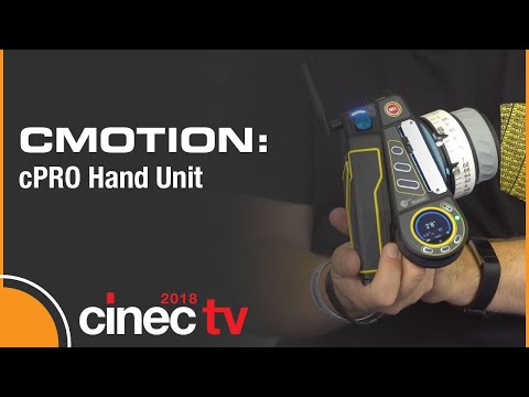 Stephen Chappell, Sales Director cmotion GmbH at Cinec 2018