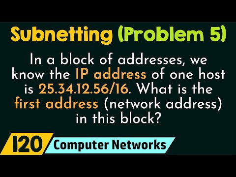 Subnetting Solved Problem 5