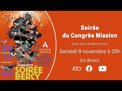 Soirée du Congrès Mission 2025 à l’Accor Arena de Bercy (Paris)