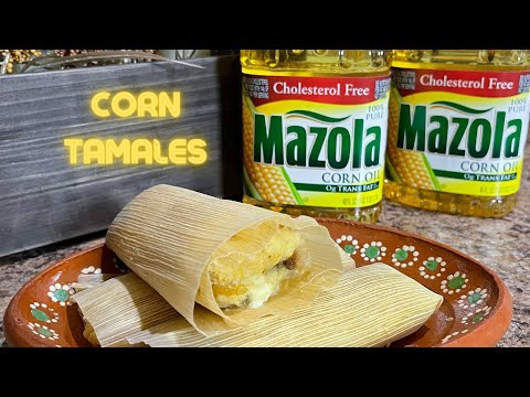Corn Tamales with Cheese & Salsa Mexicana