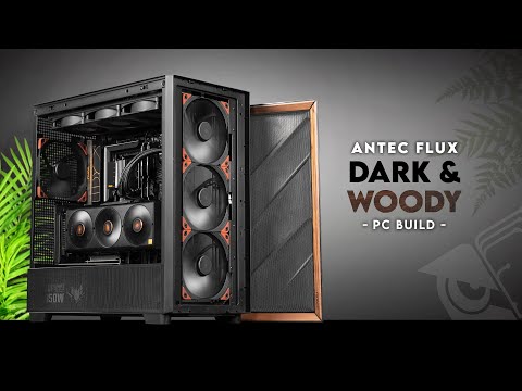 The Art of Airflow: Antec Flux, ProArt &amp; Noctua Collide | Wood PC Build