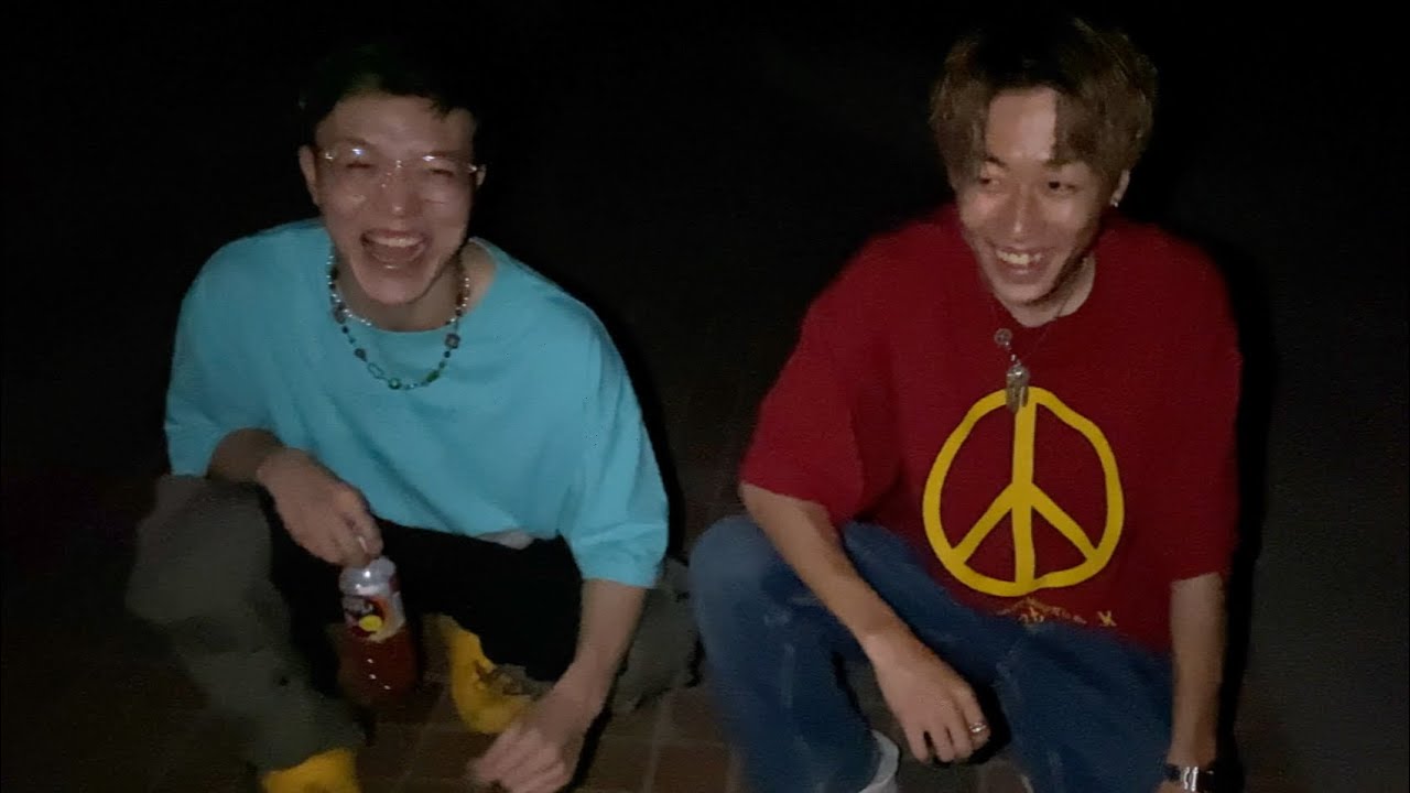 コムドットゆうたと線香花火