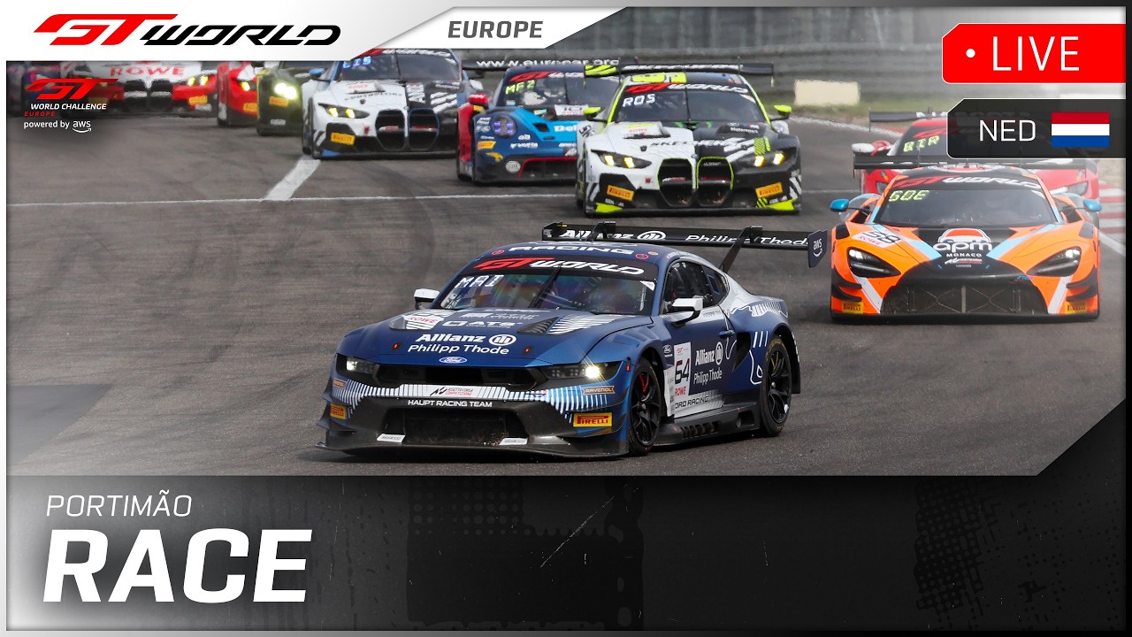LIVE | Race | Portimão | GT World Challenge powered by AWS 2026 (Nederlands)
