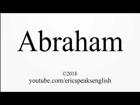 How to Pronounce Abraham