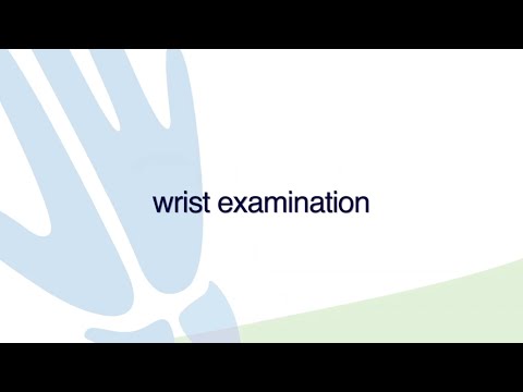 Wrist Examination Made Easy