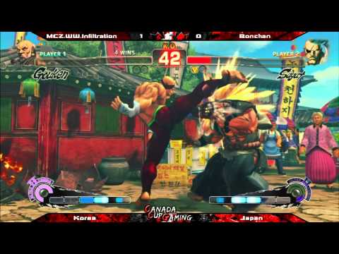 Infiltration vs Bonchan - Canada Cup Gaming 2012 SFIV
