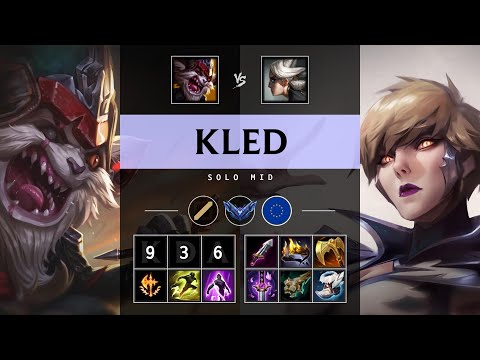 Kled Mid vs Camille - EUW Diamond Patch 25.12
