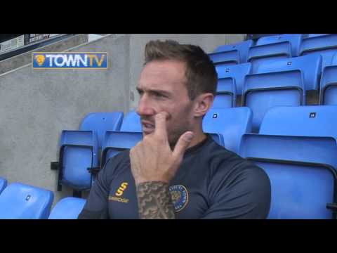 Liam Lawrence pre AFC Wimbledon  - Town TV