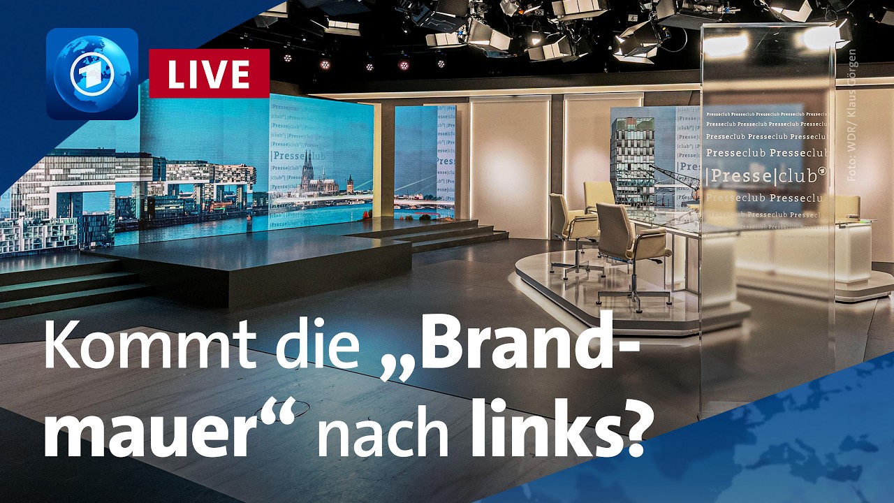 Regierung in Berlin: Kommt die „Brandmauer“ nach links? | ARD-Presseclub