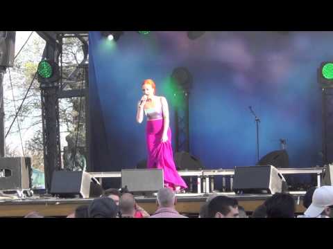 ESCKAZ in Stockholm: Eneda Tarifa (Albania) - Simply The Best (in Eurovillage)