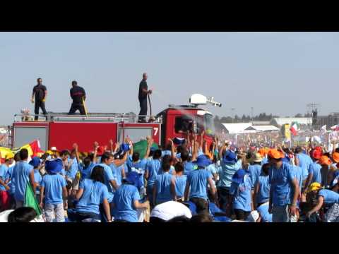 JMJ2011 MJS Cuatro Vientos - Tarde de calor