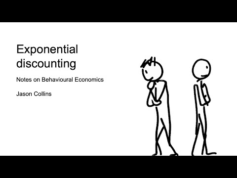 Exponential discounting