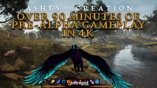 Почти 2 часа геймплея пре-альфы MMORPG Ashes of Creation в разрешении 4K и с ультра-настройками