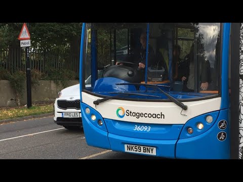 *Newly Repainted* Going on a bus ride on the 7 36093 (NK59BNY)